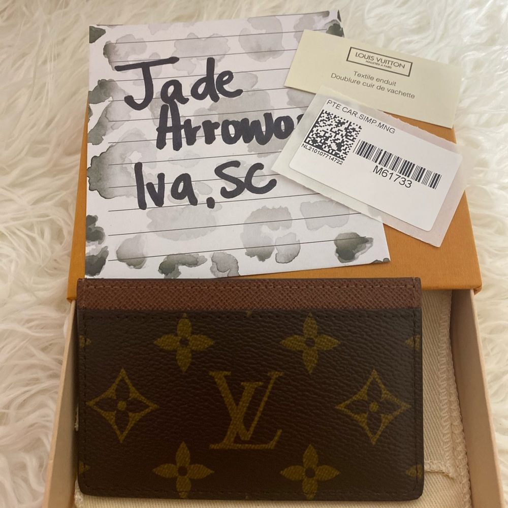 Monogram Card Holder
